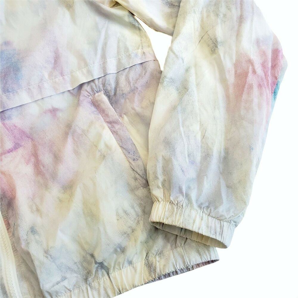 GENERATION LOVE Vienna tie dye lightweight hooded windbreaker jacket Size XS NEW - Picture 4 of 5